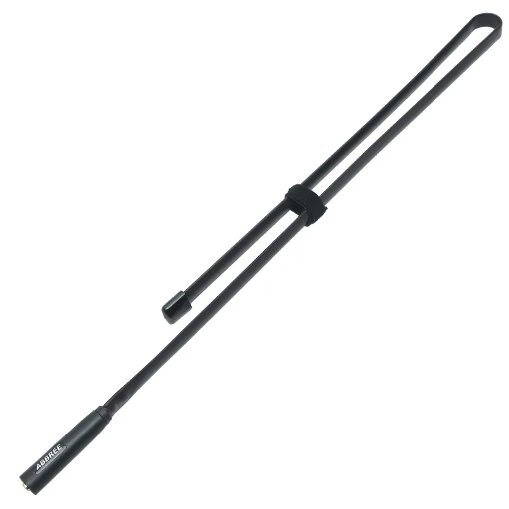 SMA-Male Двухдиапазонная VHF UHF 144/430Mhz Складная CS тактическая антенна для TYT MD-380 Wouxun охотничья ветчина CB рация