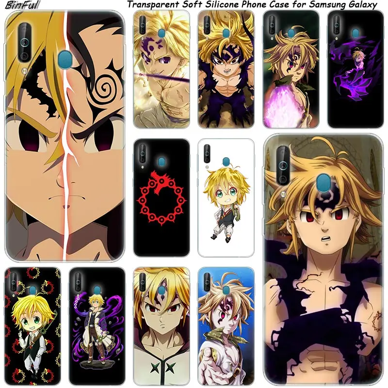 Лидер продаж силиконовый чехол Nanatsu No Taizai Meliodas для Samsung Galaxy A80 A70 A60 A50 A40 A40S A30 A20E A2CORE