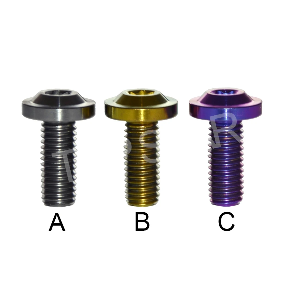 10 шт. титановые болты для мотоцикла M8 X 20 мм|titanium bolts|10 bolthead bolt |