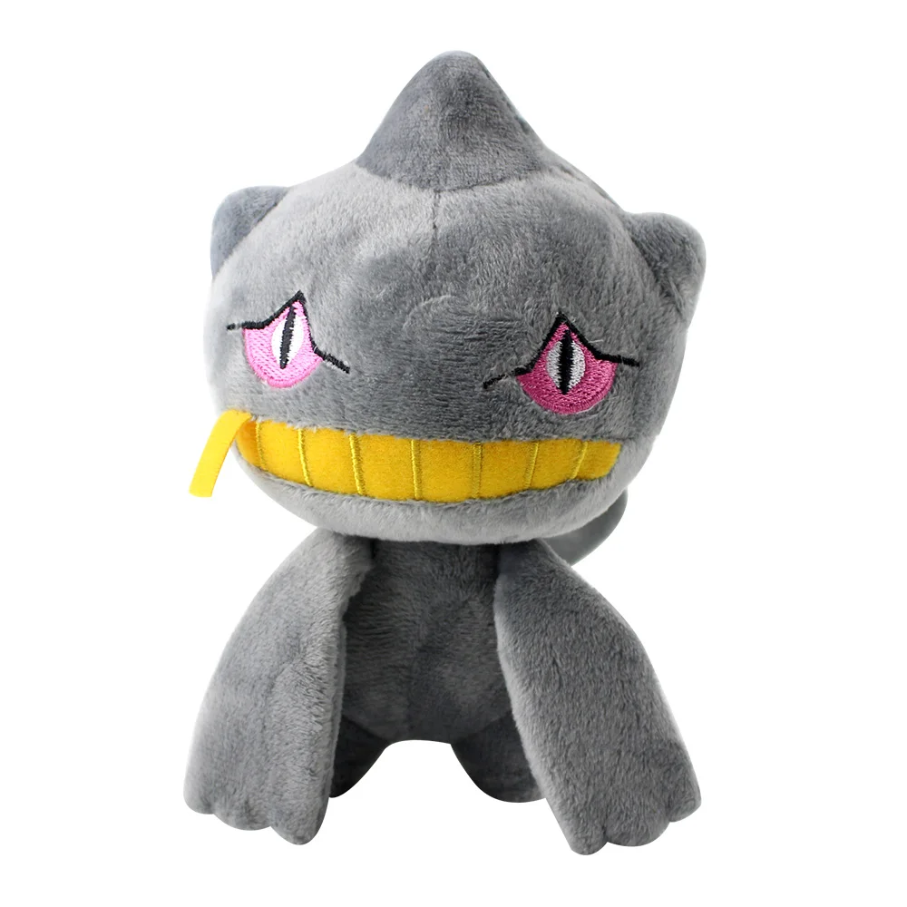 19cm Banette Аниме Gliscor Golduck Greninja Banette Gliscor Exeggcute Aipom Dodrio Torracat Koffing Плюшевые игрушки Мягкая кукла подарок для детей - Цвет: 19cm Banette