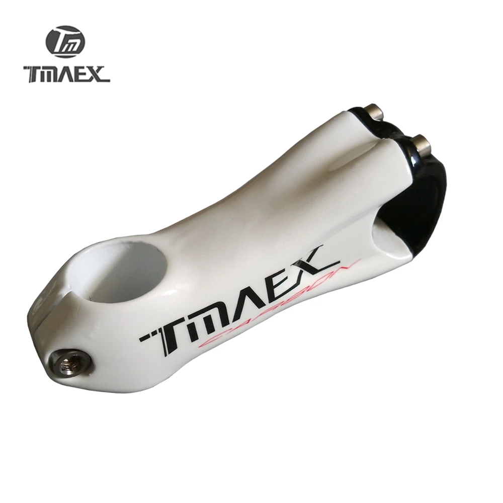 

TMAEX-White Newest Mountain Bike Full Carbon Bicycle Stem Road Carbon Stem 31.8*80/90/100/110/120mm MTB parts