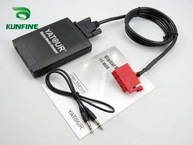 Автомобильный цифровой музыкальный адаптер USB SD Aux MP3 интерфейс автомобильный