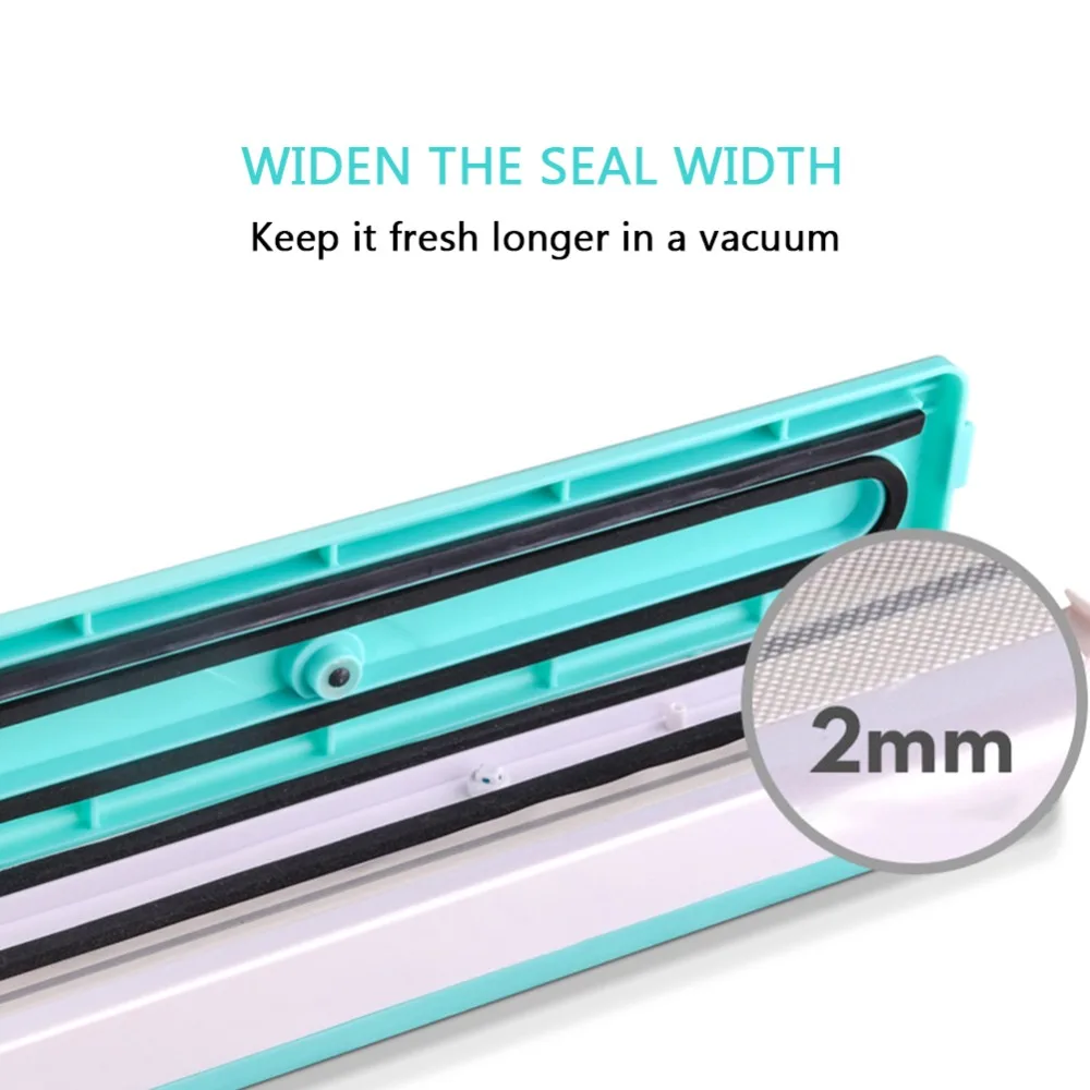 Бытовой пищевой вакуумный упаковщик 220 В упаковочная машина пленочный пакер для