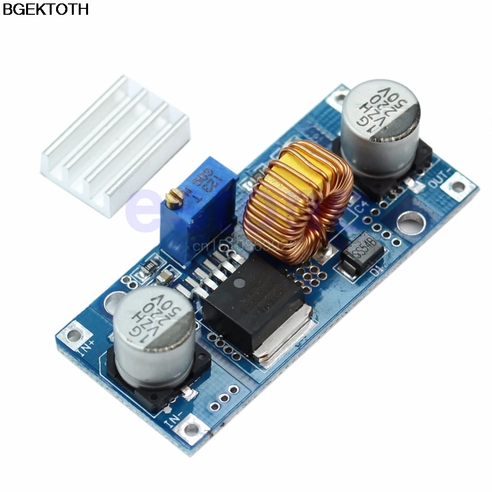 DC 4V-38V to 1.25V-36V 5A Step Down Power Supply Buck Module 24V 12V 9V 5V | Обустройство дома