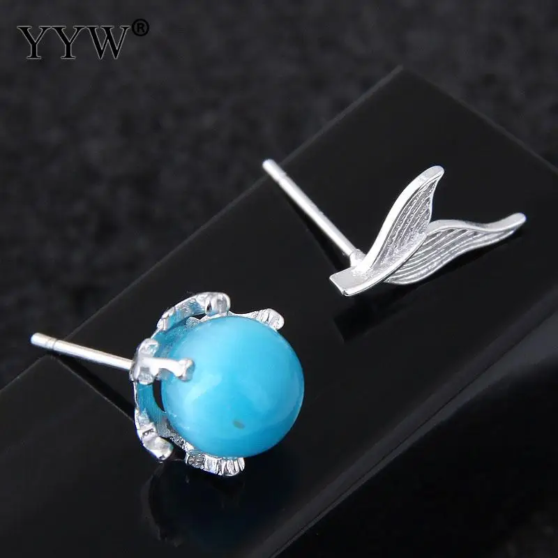 Новые женские модные простые асимметричные серьги-гвоздики для женщин и девочек