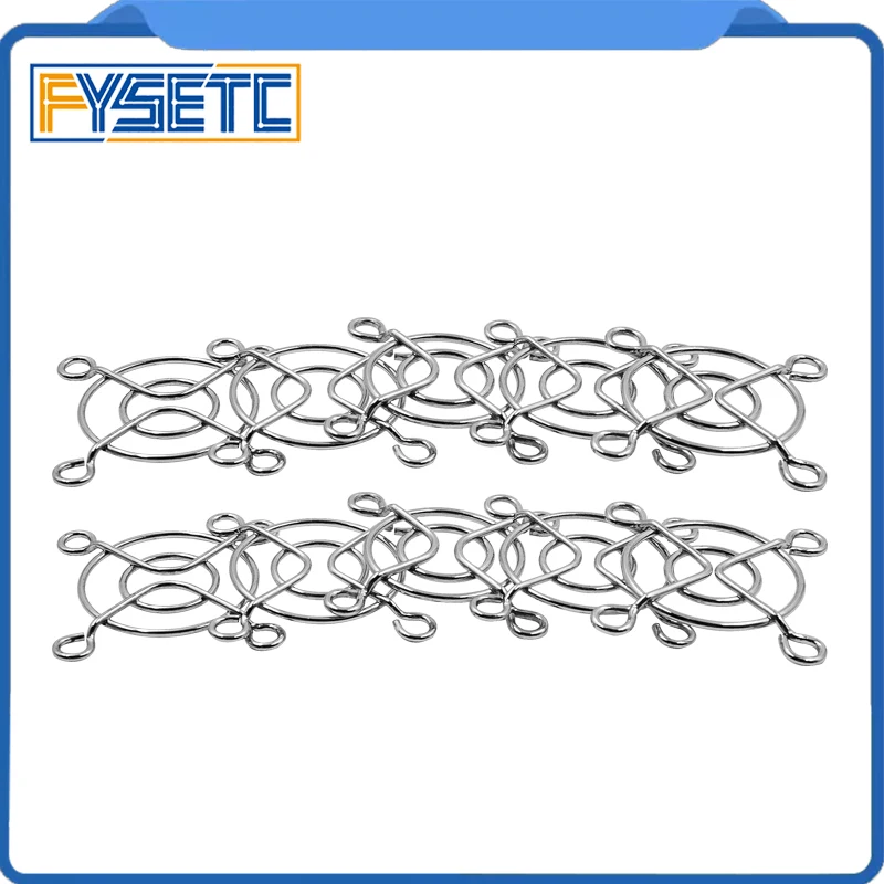 5 шт./лот PC защита для вентилятора постоянного тока металлическая накладка на