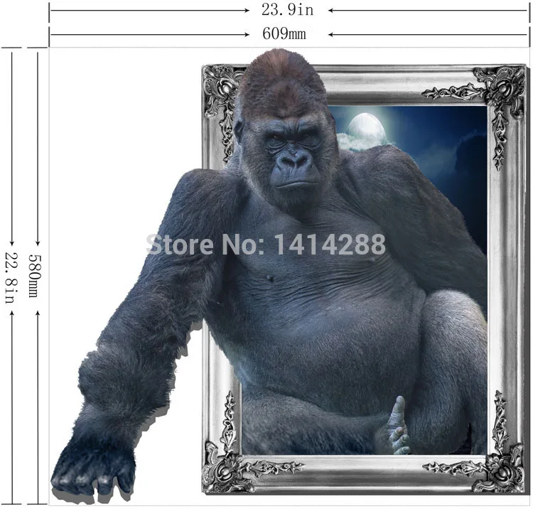 Детская гостиная украшение для дома 3D Трехмерные настенные наклейки ванной