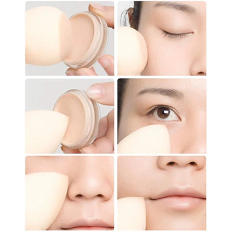 Водостойкая губка для макияжа косметическая пудра гладкая инструменты красоты