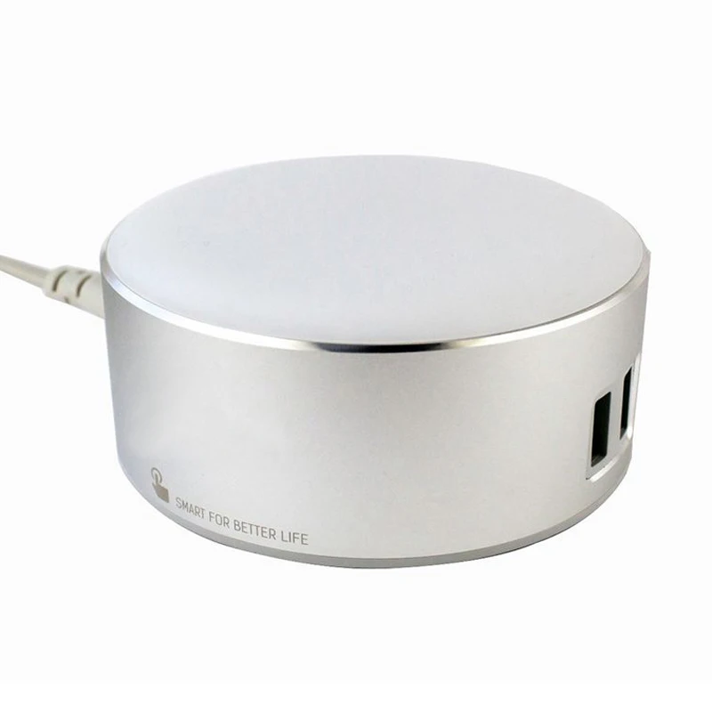 Авто сенсорный 2 порта USB гаджеты с регулируемой яркостью умный светодиодный настольная лампа настольная Зарядка для iPhone samsung Xiaomi зарядное устройство для мобильного телефона