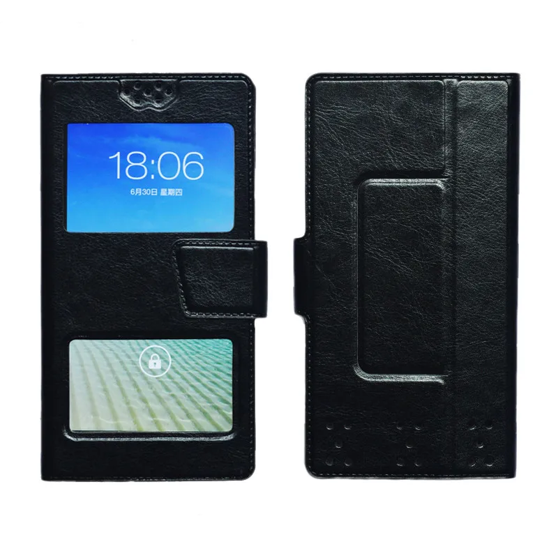 Чехол dower me с двойным окошком Универсальный флип-чехол для телефона Vertex Impress Open Phone