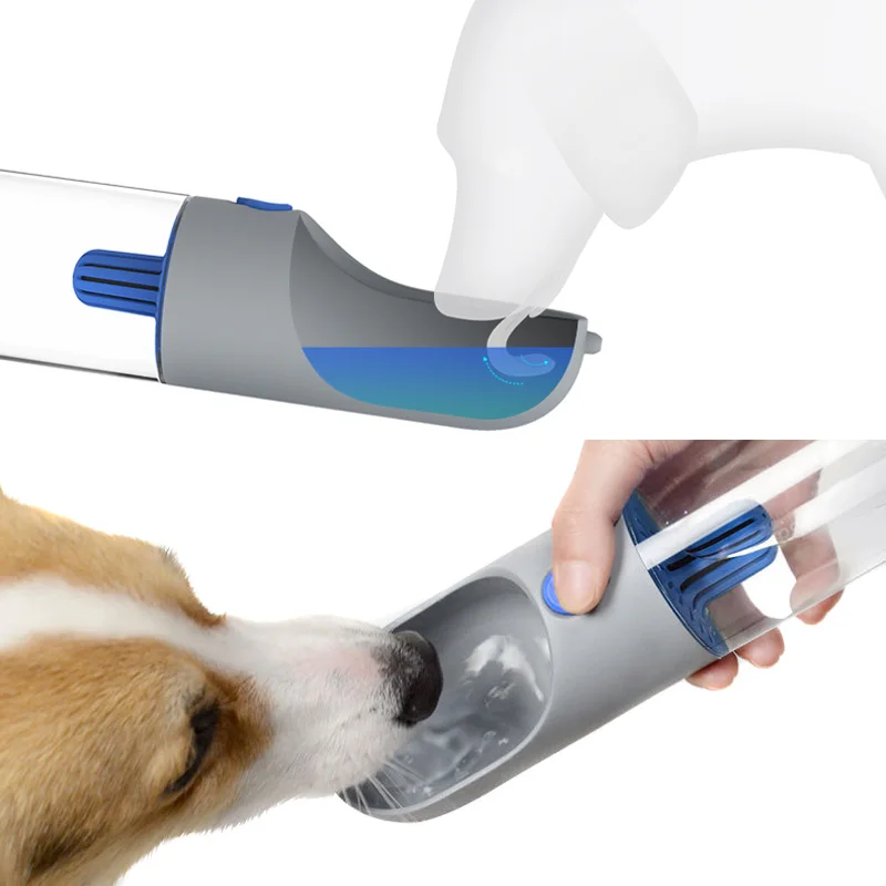 New 400ml Portable Pet Dog Water Bottle Bowl Kettle Outdoor Travel Drinking Feeder Storage Container | Дом и сад