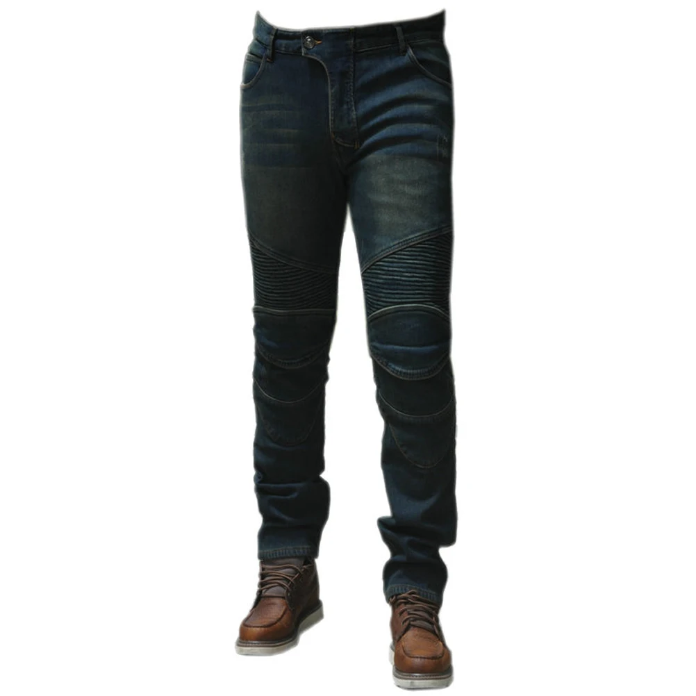 Новинка 2019 мужские мотоциклетные штаны для верховой езды бархатные джинсы