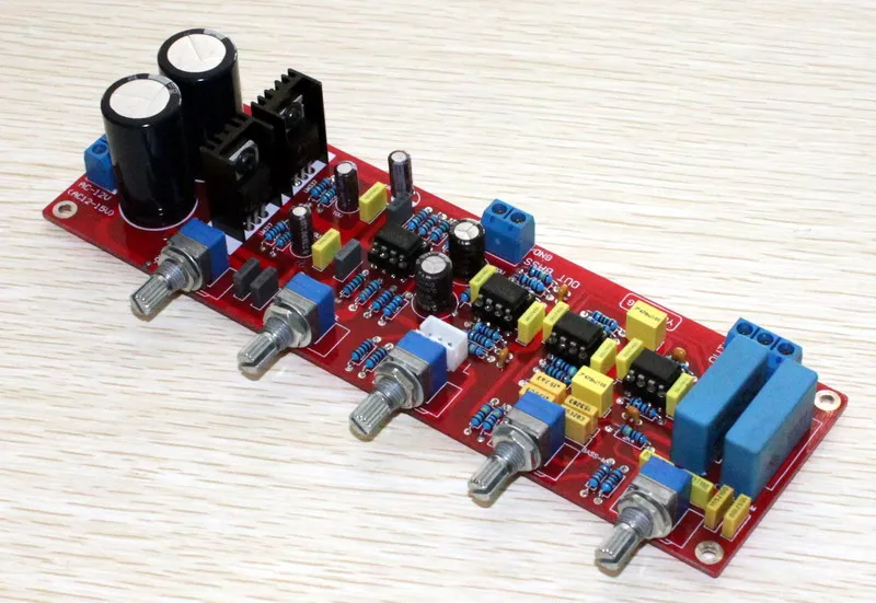 

NE5532 preamplifier volume tone control board 095