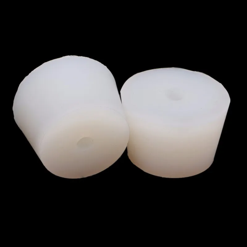 Силиконовая пробка с отверстием 2 шт.|rubber stopper with hole|airlock stoppersilicone plug hole |