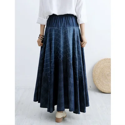 Makuluya Новинка Высокое качество Женская винтажная Этническая Цветочная печать