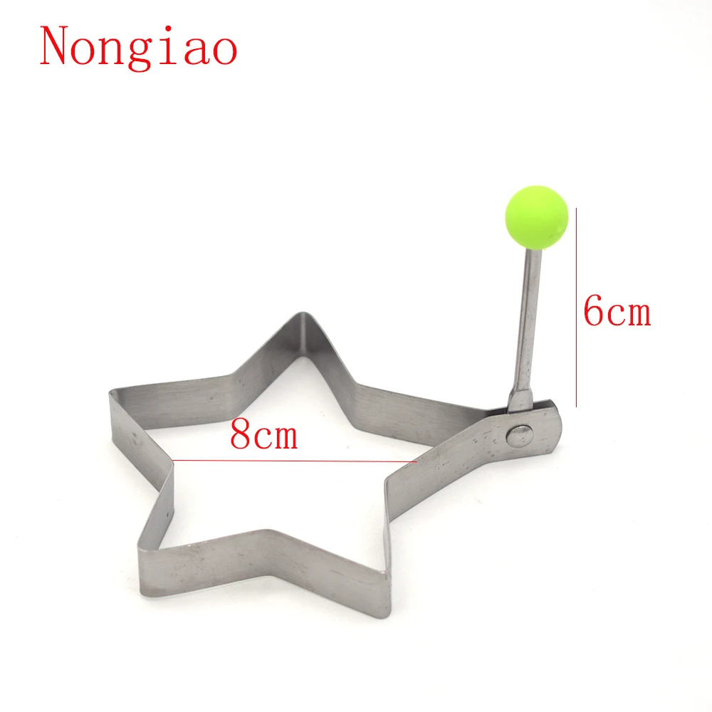 6pcs/set 2017 Thick Stainless Steel Cookie Mold Steamed Bread Omelette Tool Pot Shovel Hand Jar Kitchen | Дом и сад