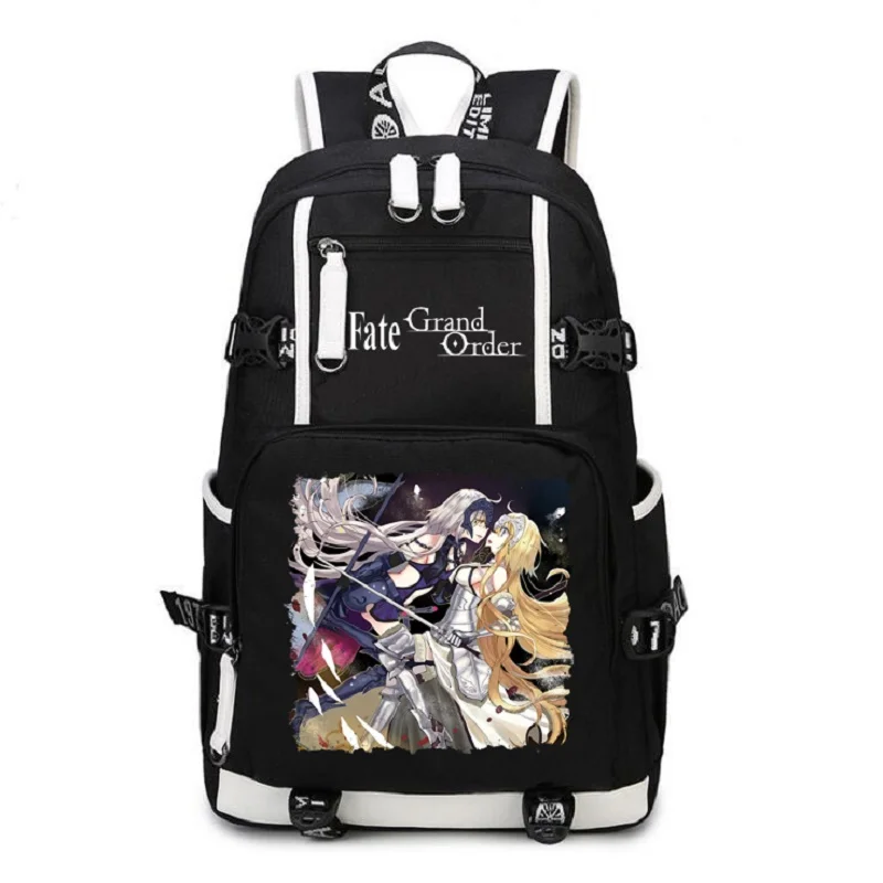 Аниме-сумки для мужчин и женщин судьба Гранд орден большой Ёмкость рюкзак ранец