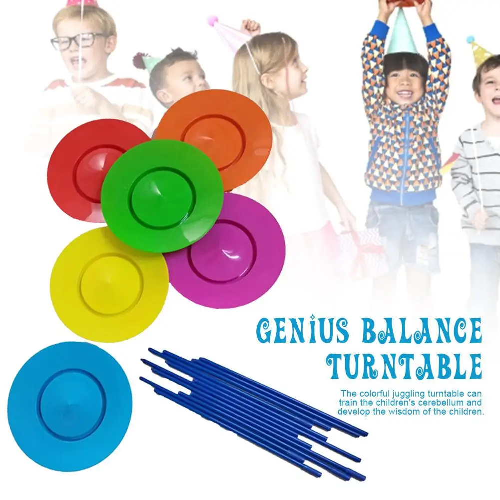 6 шт Genius баланс проигрыватель жонглирование Kid для танца живота Новые веселые