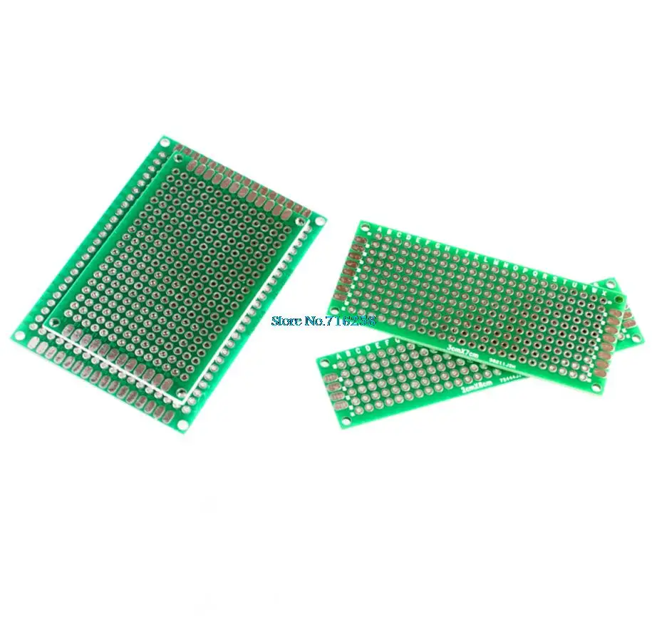 20 шт. 5x7 4x6 3x7 2x8 см двухсторонний медный Прототип pcb универсальная плата для |