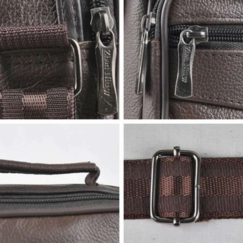 Деловая сумка на плечо 1 шт. мужские кожаные сумки мессенджеры мужская деловая