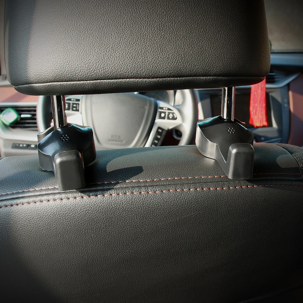 2 шт. подголовник на заднее сиденье автомобиля подвесные крючки для renault scenic vw passat