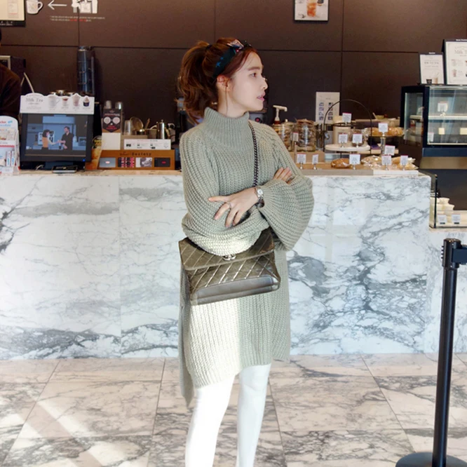 Новое поступление 2017 года осень Для женщин Свитеры для одежда с длинным рукавом