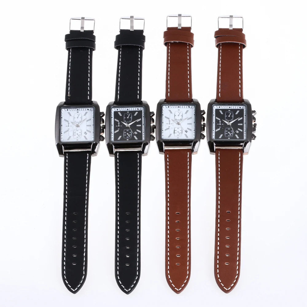 2018 наручные мужские часы с календарем кварцевые для мужчин Лидирующий бренд