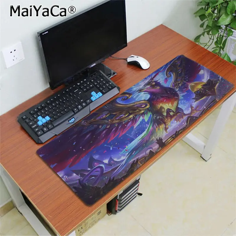 Lock Edge 30x80cm Maiyaca,, большой коврик для мыши из Лиги Легенд, компьютерный коврик,, большой коврик для мыши, клавиатуры, коврик - Цвет: Lock Edge 30x80cm