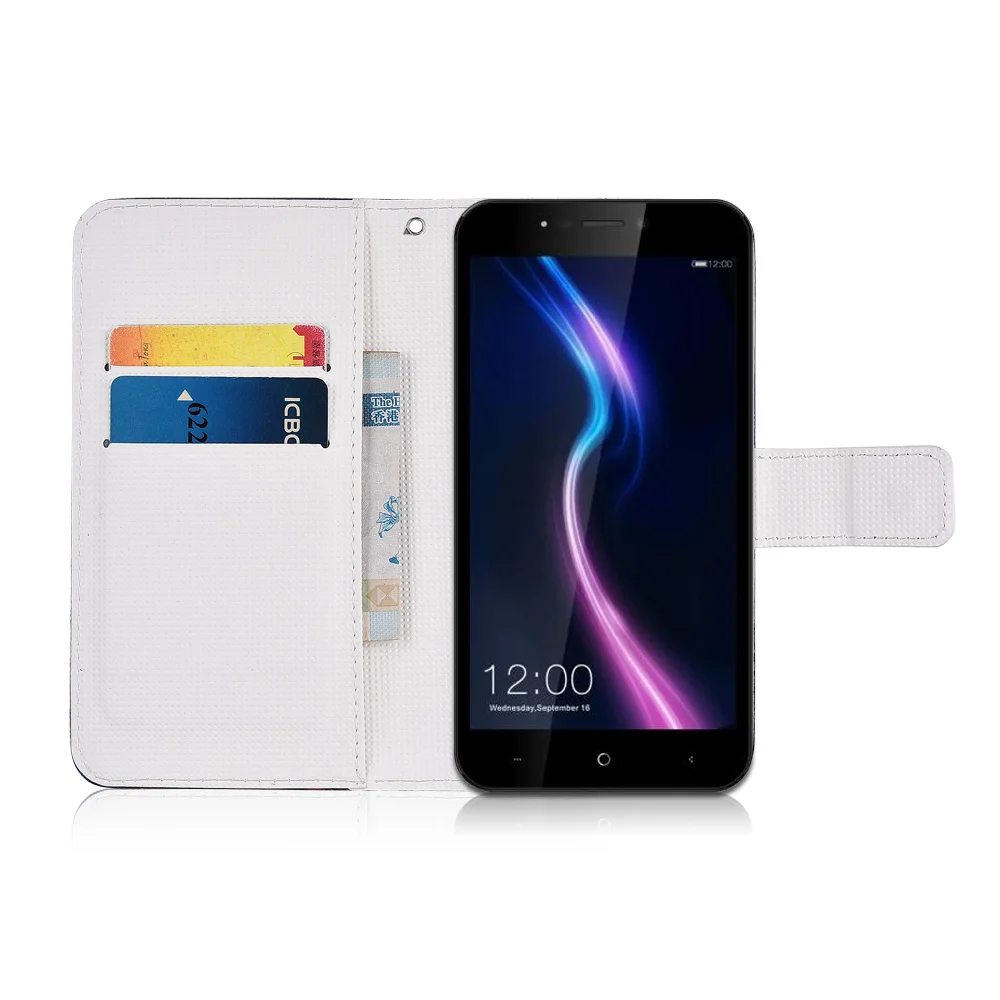 Чехол для Leagoo Power 2 Pro мультяшный кошелек чехол из искусственной кожи Модный милый