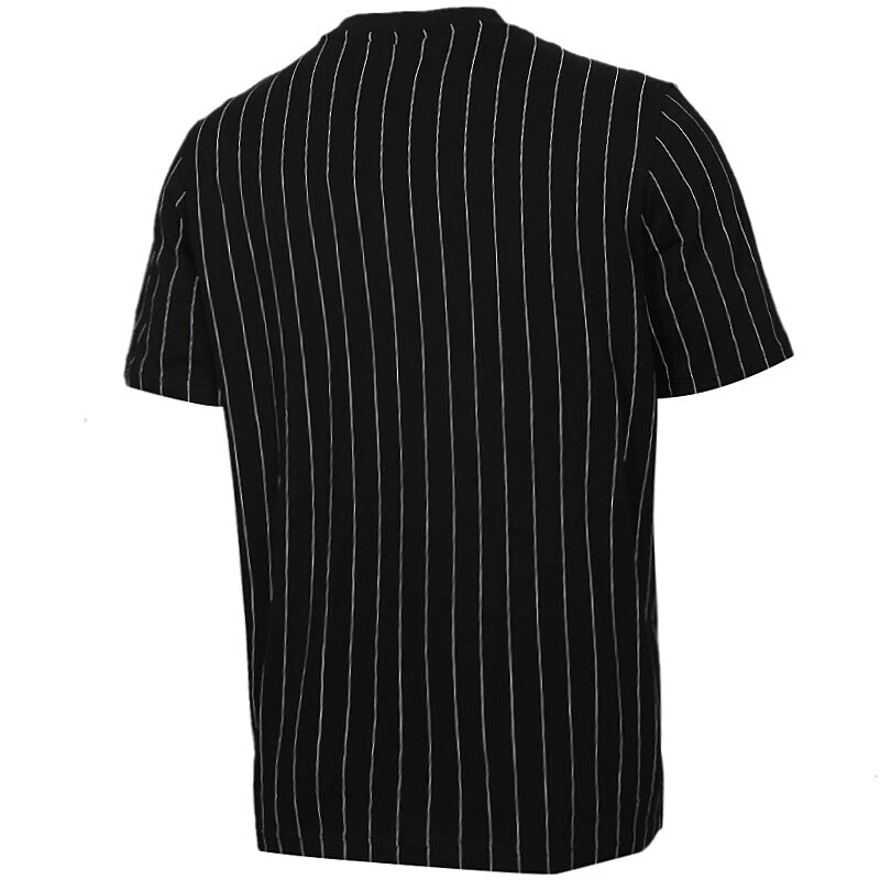 Мужская футболка с короткими рукавами оригинальная Спортивная полосками Пума