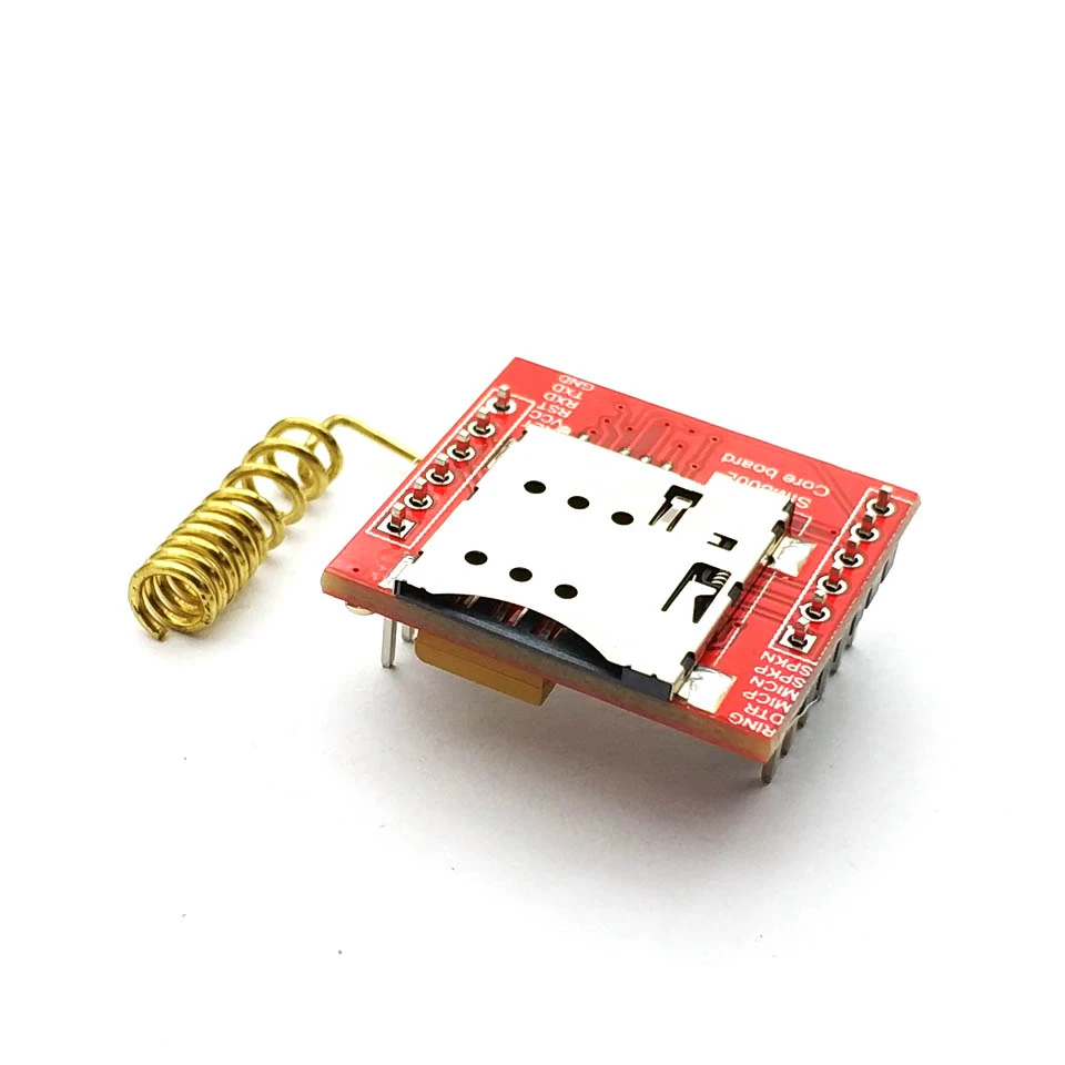 Наименьший SIM800L GPRS GSM модуль карта Micro SIM Core плата четырехдиапазонный TTL