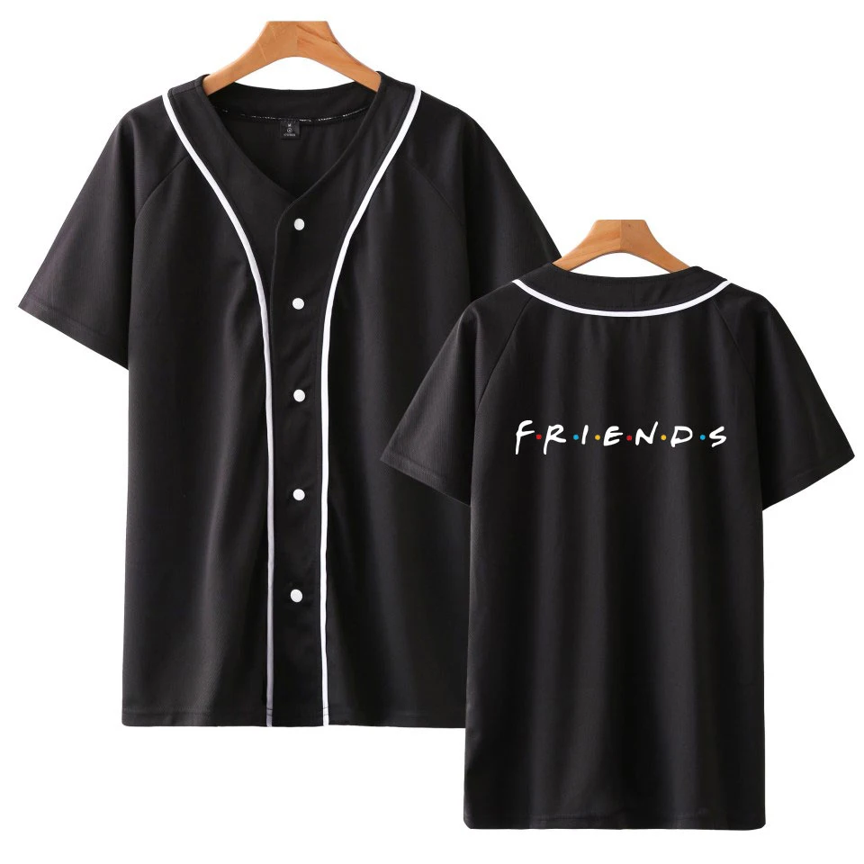 FRIENDS printed baseball t shirt women/men TV Show I'll Be There For You tshirt casual funny t-shirt Women Girls Tops Tee | Женская