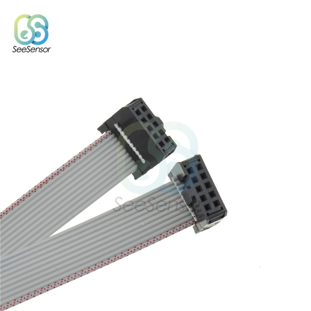 5 шт. 70 см 10 Pin 2 54 мм разъем USB ASP ISP JTAG AVR провод P IDC плоский ленточный кабель для