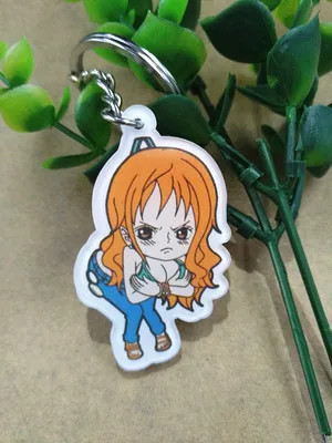 1 шт. Аниме One Piece Luffy Nami ророноа Зоро Санджи Подвески брелок Llavero|Брелоки| |