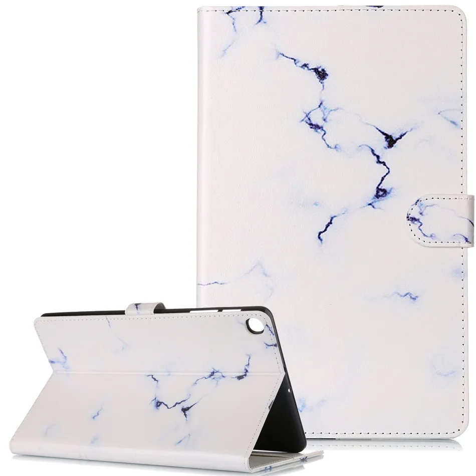 Чехол для samsung Galaxy Tab A 10,1 T510 T515 SM-T510 чехол Funda для планшета из искусственной кожи с мраморным узором+ слот для карт