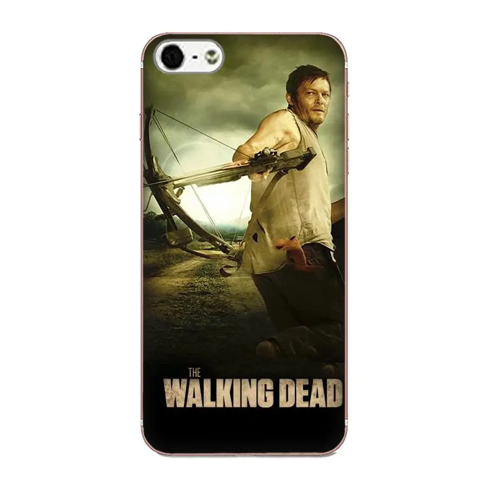 The Walking Dead Norman Reedus Daryl Dixon для Galaxy A3 A5 A7 On5 On7 2015 2016 2017 Grand Alpha G850 Core2 Prime S2