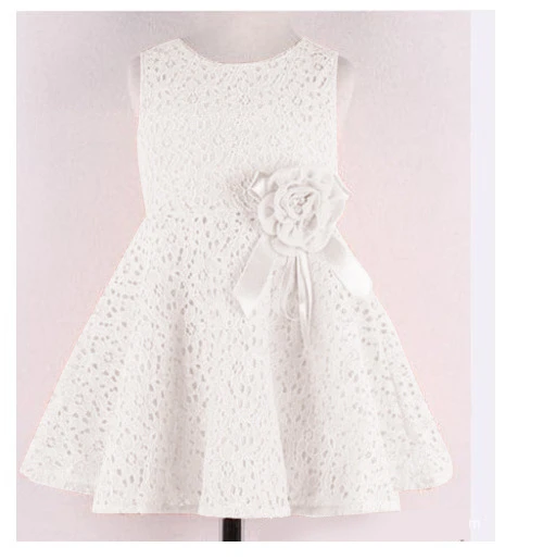 Бесплатная доставка! 2018 летнее новое платье для девочек принцессы с бантом