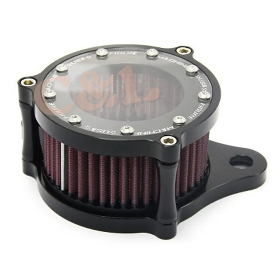 Воздухозаборный фильтр для мотоцикла 2004 2015 Harley Sportster XL 883 1200|cleaner filter|cleaner degreaserfilter