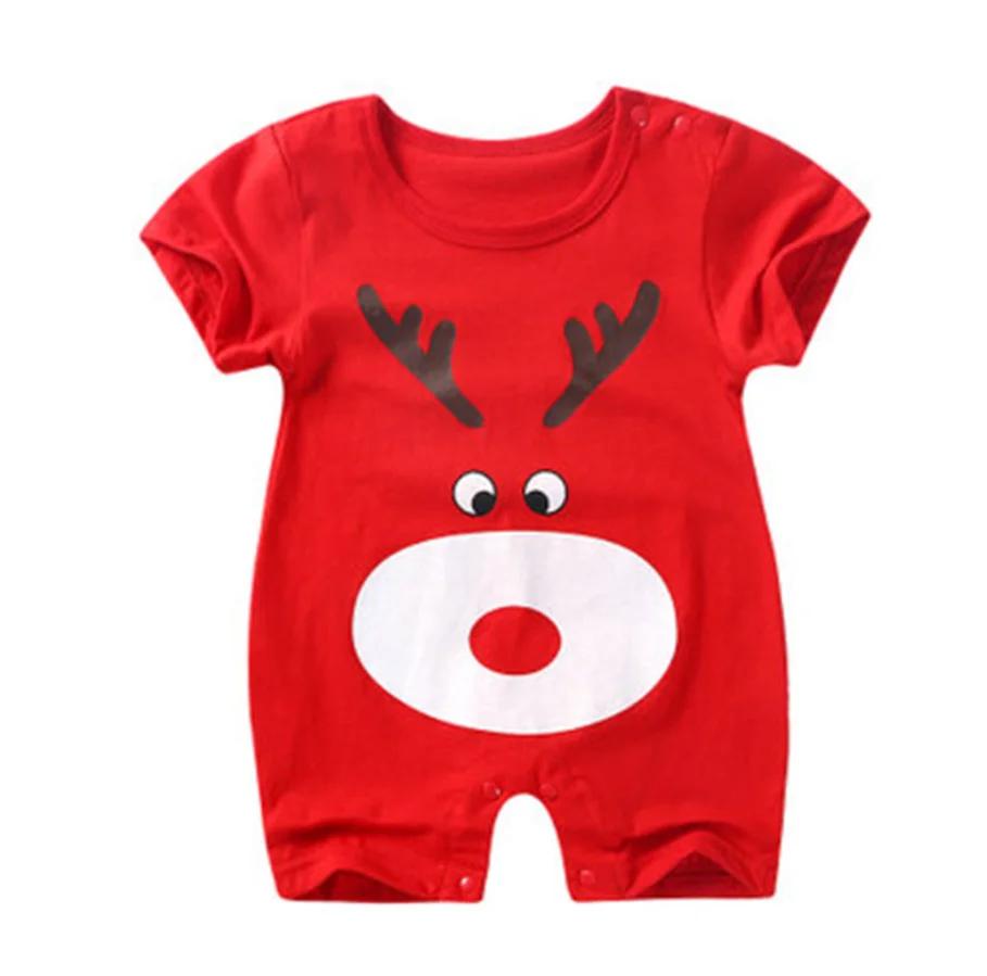 Летняя одежда для новорожденных Комбинезон маленьких мальчиков Одежда девочек