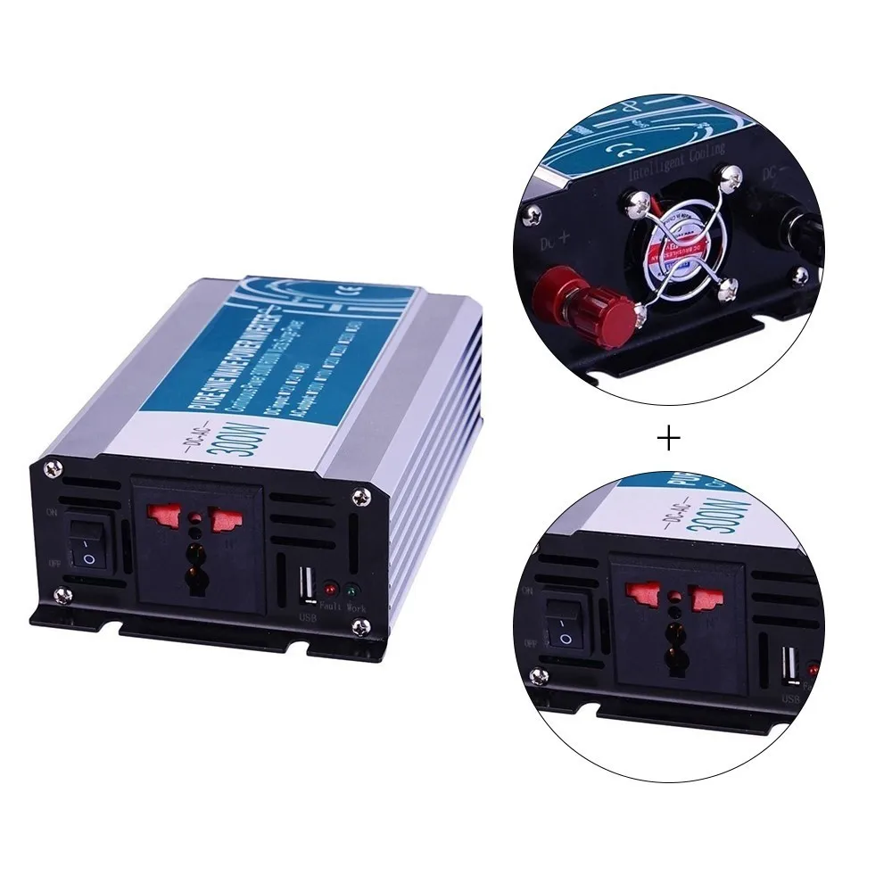 MKP300-122 Tronic power 12 В до 220 В 300 Вт Чистая синусоида Инверторные цепи сетки галстук инвертор от сетки инверсор