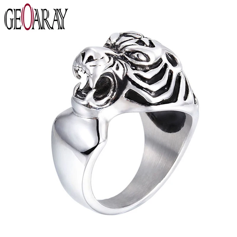 Рока мышцы ионный начальник кольцо для мужские черные гель из нержавеющей стали