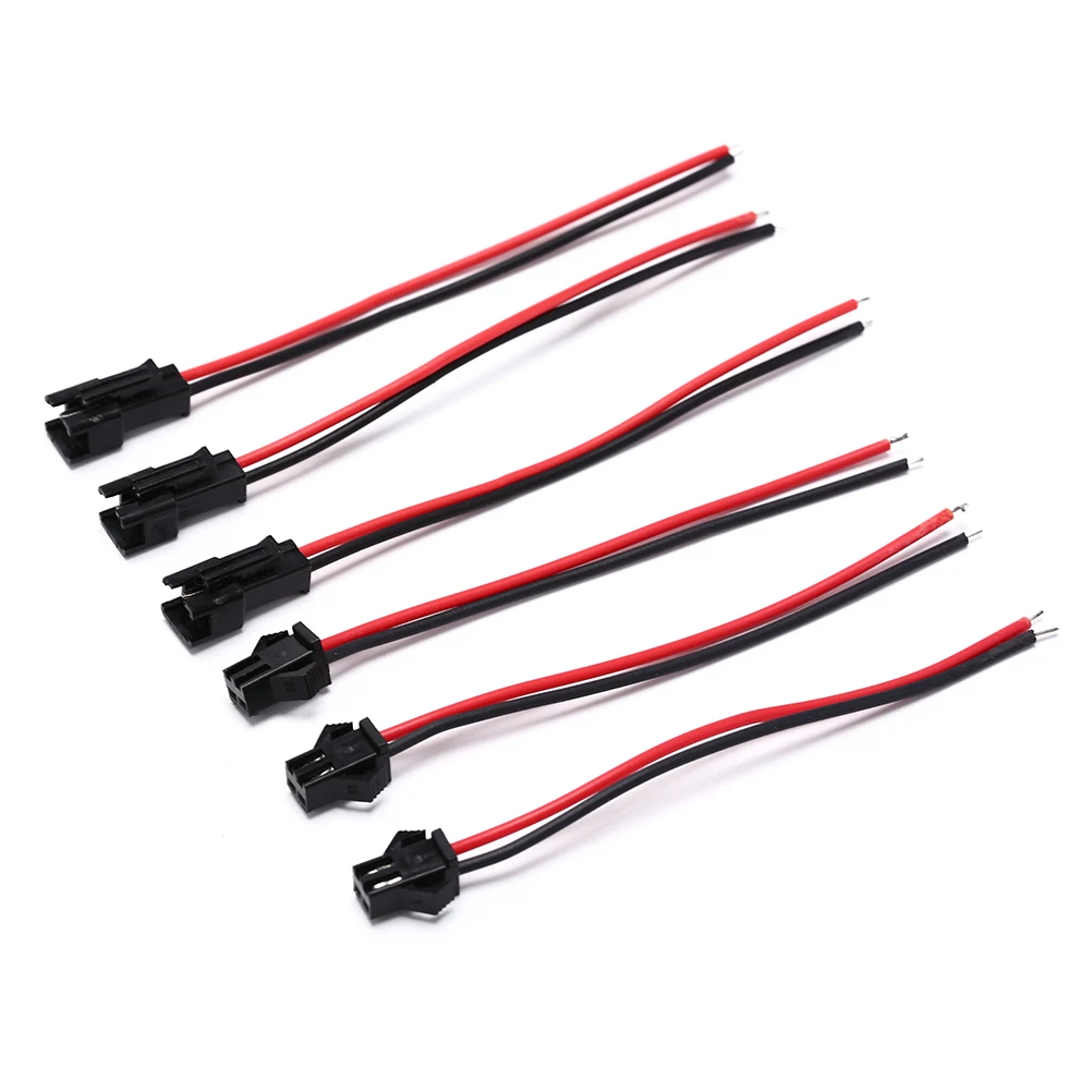 10 пар см 22AWG 2 штырька штекер Стандартный коннектор Клеммная колодка быстрого