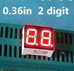 20 шт. 2 бит общая Катодная положительная цифровая трубка 0 36 дюйма дюйма. 7