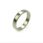 Миниатюрное серебряное сильное магнитное волшебное кольцо 181920 мм Магнитная Монета Магия для трюков пальцами украшение волшебное кольцо 1 шт.