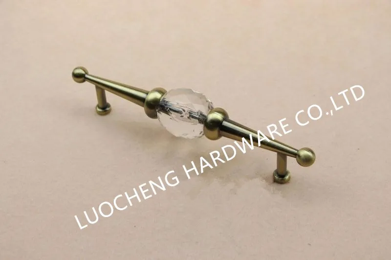 Antique Brass Finish LCH расстояние между отверстиями 128 мм 160 мм ручки для шкафа Ручка комода дверные ручки для шкафа Потяните Латунное основание - Цвет: Antique Brass Finish