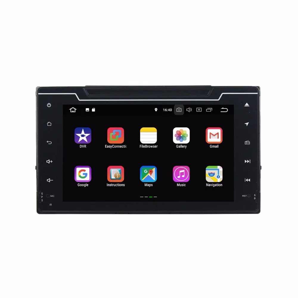 Android 8 1 четырехъядерный 2 din &quotАвтомобильный Радио dvd gps навигация для Toyota Corolla 2016