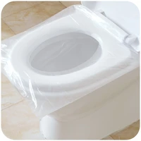 50pcs100pcs travel safety plastic disposable toilet seat cover waterproof individually packaged 4048cm