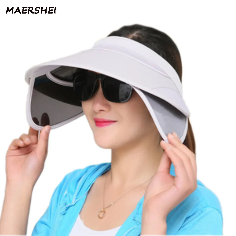 Шляпа MAERSHEI женская с козырьком от солнца выдвижной складной для отдыха на