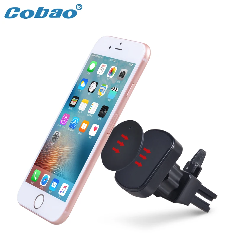 Cobao магнитный держатель для телефона автомобильный Регулируемый мобильного 360