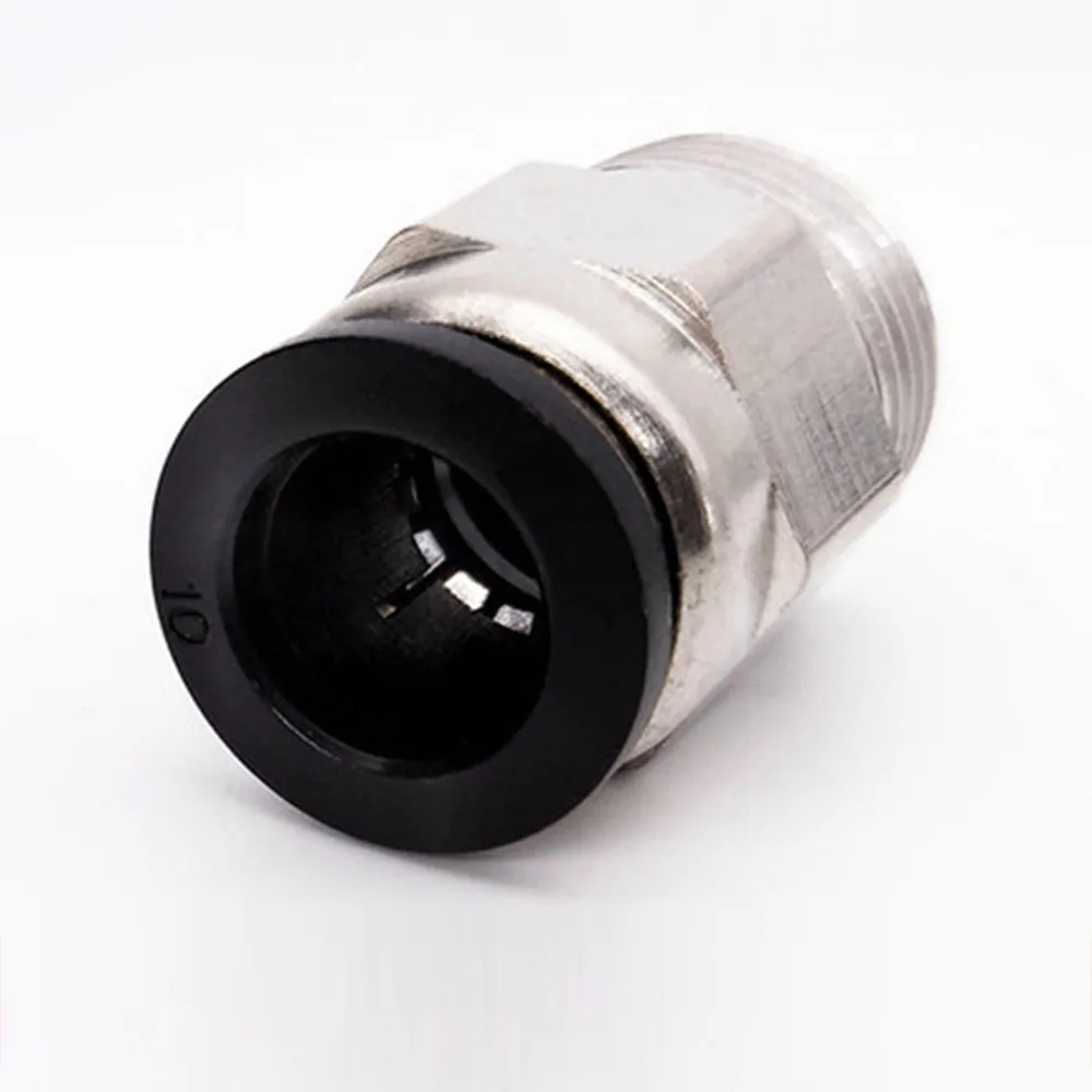 Пневматические фитинги 1 шт. 1/8 &quot1/4&quot 3/8 &quot1/2&quot BSP Male x Fit 5/32 &quotдо 1/2&quot OD трубка |